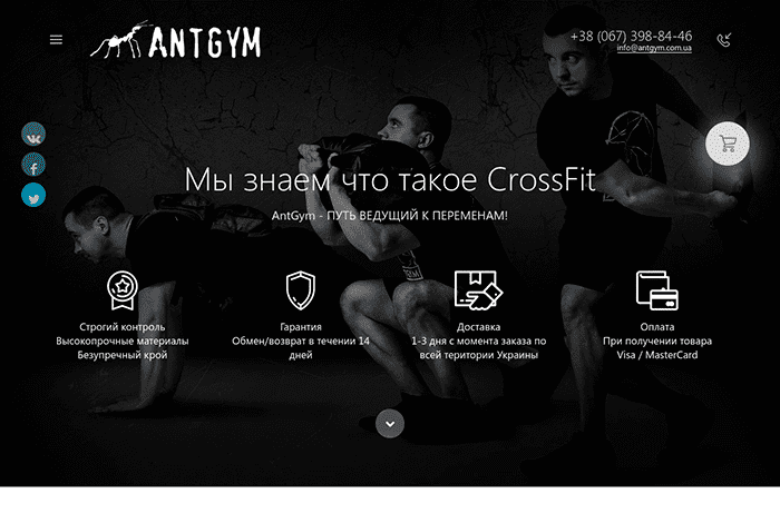 Товары для кроссфита Antgym