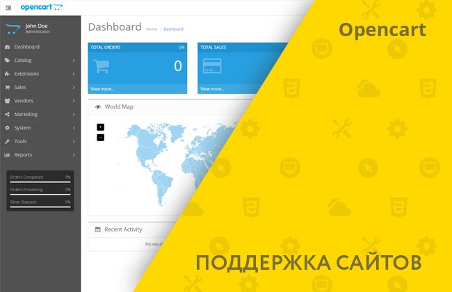 Opencart разработка