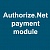 Доработка модуля Authorize.net payment module
